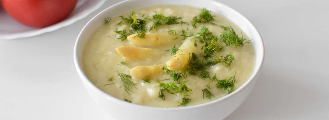 Zupa krem. Biała, szparagowa