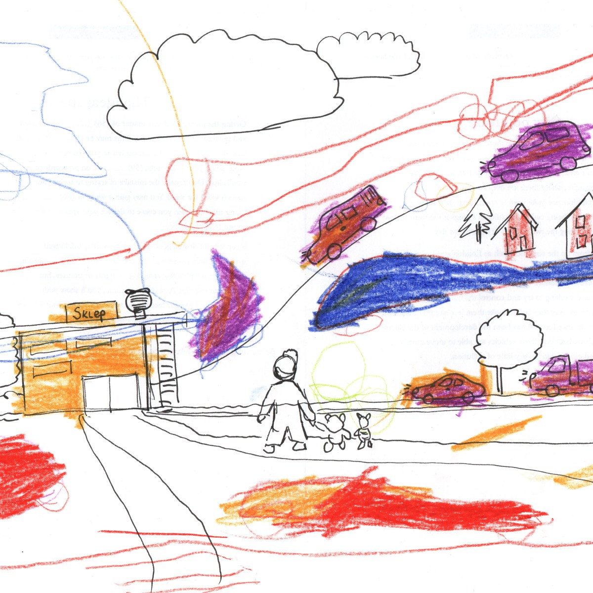 Własnoręcznie rysowane kolorowanki